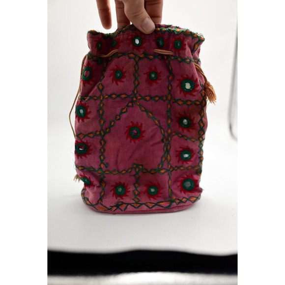 Vintage Drawstring Purse Bag - Picture 2 of 4
